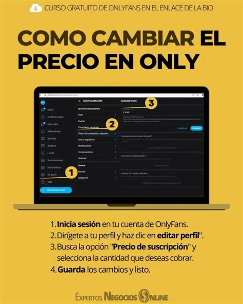 Cómo determinar el precio de suscripción en OnlyFans